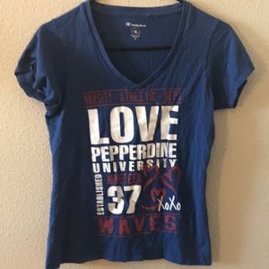 College shirt